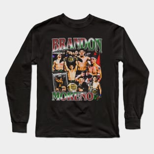 Brandon Moreno Vintage Bootleg Long Sleeve T-Shirt